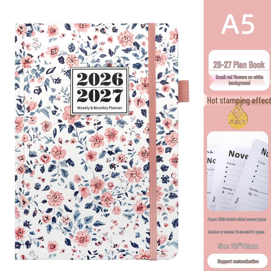 26-27 Planner with Letter Markers: English Efficiency Notebook
