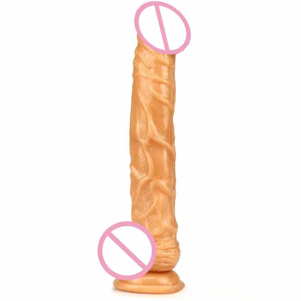 Female Simulated Dildo Large Suction Cup Massage Device  Female Masturbator Inverted Adult Sexual Product