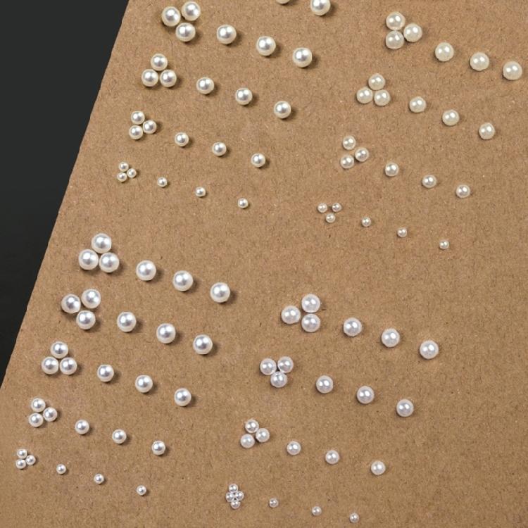 Pearls Nail Charms 3d Nails Art Decorations Flat Back Half Round Nail Pearls