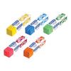 DOMS Dust Free Cubo Eraser Box Pack Multicolor Non Toxic School Erasers Comfortable Grip Pack Of 20 Pcs For Kids