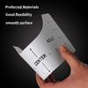 4 Pcs T Shirt Alignment Ruler Transparent Acrylic Alignment Graphics Ruler for Clothes Front Back Measurement Sewing Guide Tool