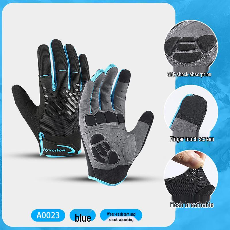 Lishi Outdoor Full Finger Touchscreen Cycling Gloves S-XL