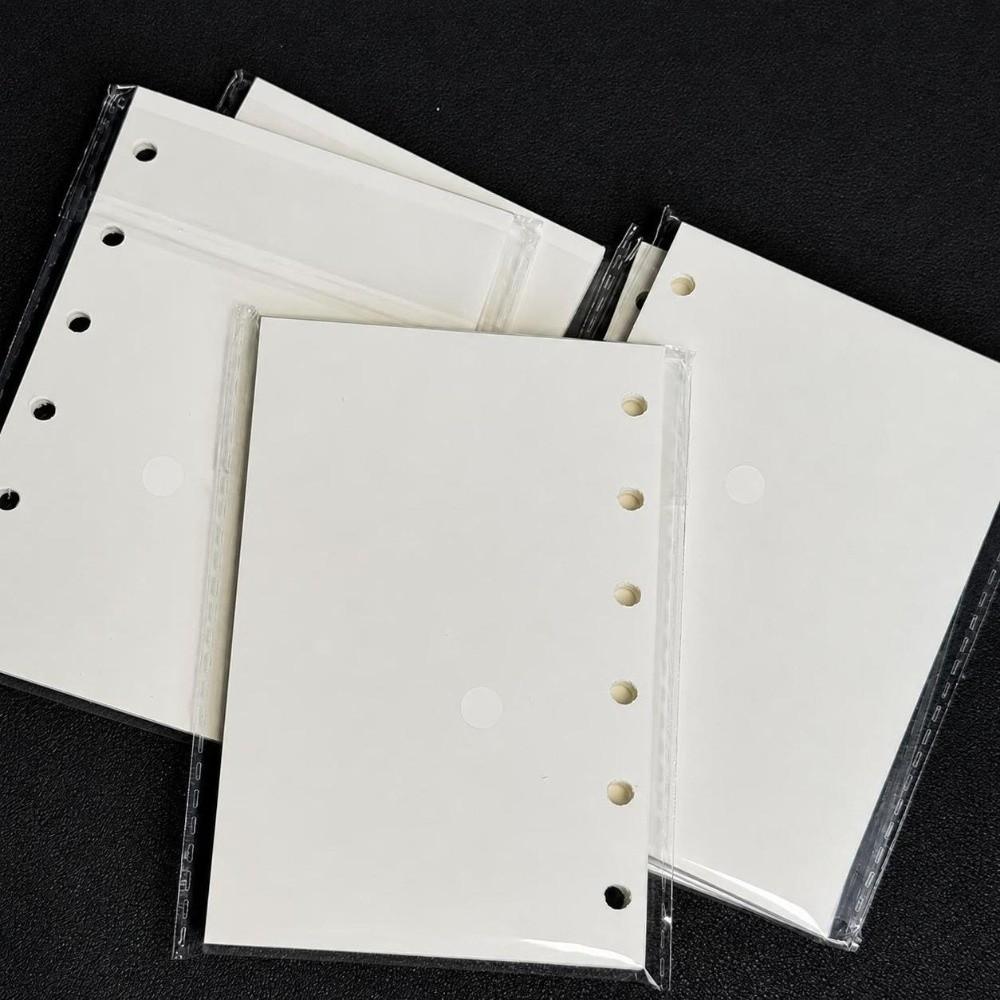 Copertina in Tessuto Diario a Foglie Mobili Stampa Pois Planner DIY Libro Registro a Mano Studenti