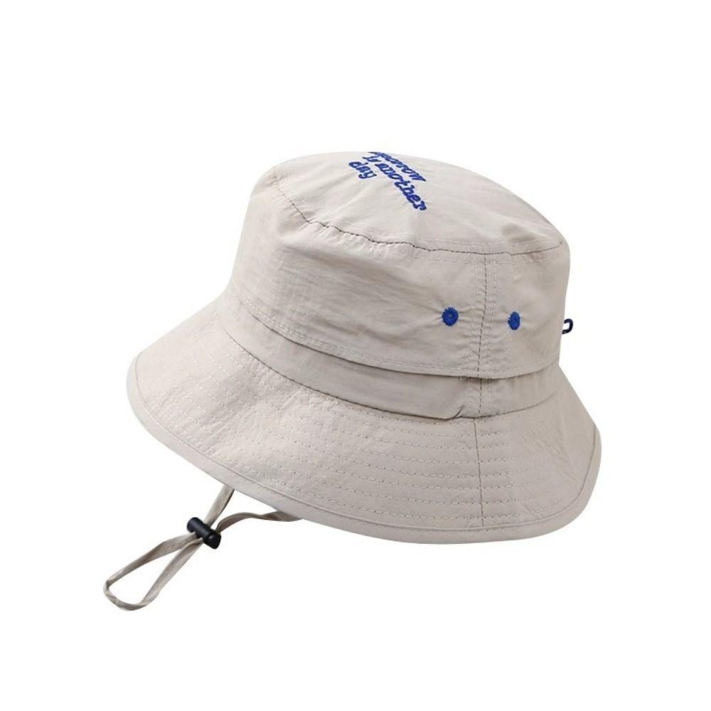 Cute Sun Cap UV Protection Beach Cap Outdoor Kids Bucket Hat  Toddler