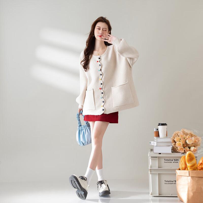 

IMAGINEX Women s Long Sleeve Knit Sweater One Size