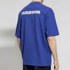 Balenciaga Logo T-Shirt Medium Fit 'Indigo' Men's 612966TLVB34388