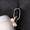 Hiking Snap Bottle Hooks Handbags Clips Outdoor Carabiner Spring Oval Rings Bag Belt Buckles