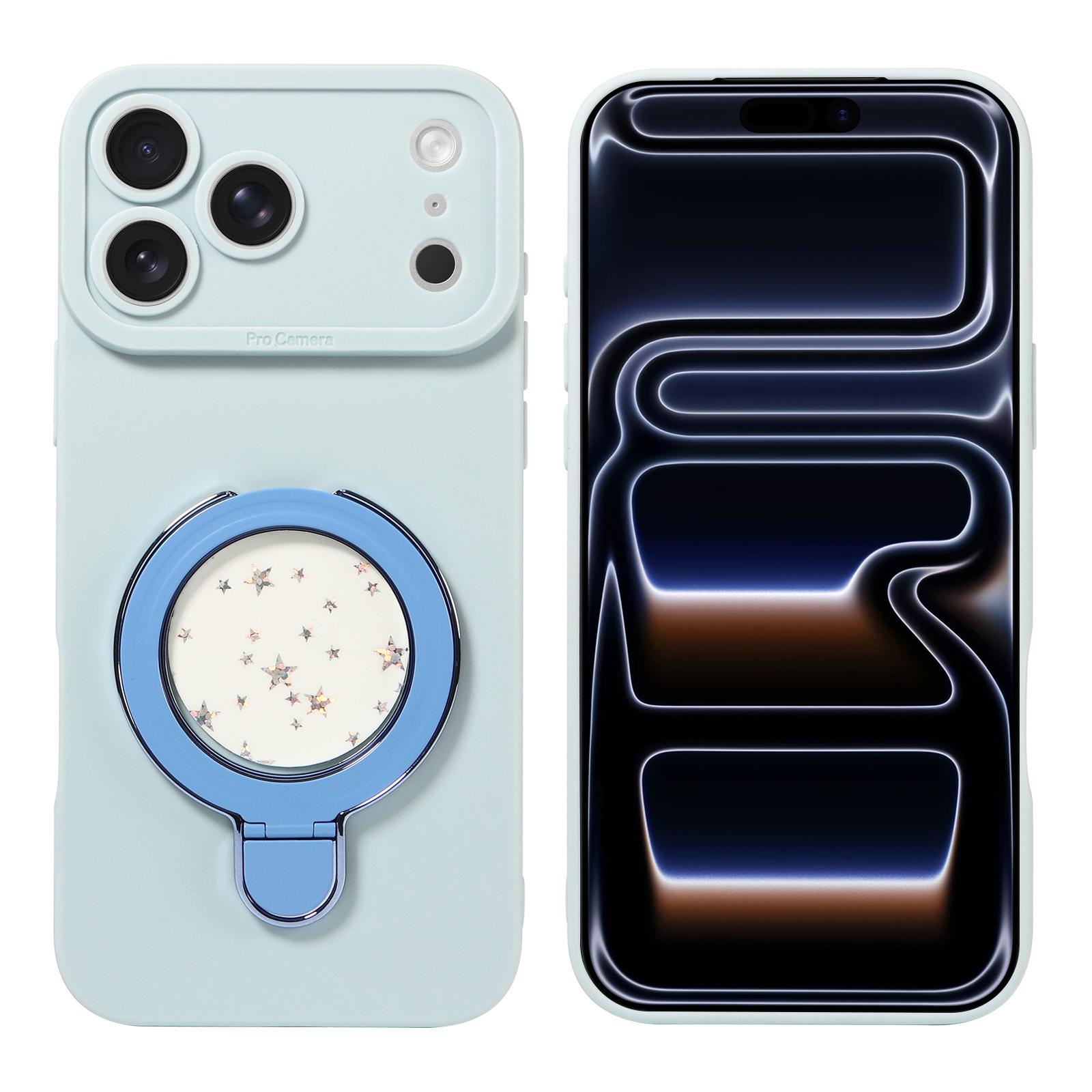

Faux Leather Phone Case for Samsung Galaxy A53 A52 A17 A33 A22 A21 A14 A12 Glow-in-the-Dark Ring Holder Camera Lens Protection Galaxy A17 4G синий