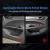 Real Soft Carbon Fiber For Seat Altea 2004 2005 2006 2007 2008 2009 2010 2011 2012 2013 2014-2016 Car Window Lift Panel Sticker