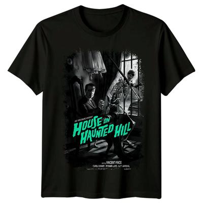 House On Haunted Hill () Movie Poster Inspired Tshirt Retro Tee Unisex