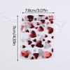 Xiaomi 6/30/60/120Pcs Valentine's Day Red Heart Organza Bags Gift Bags Pouches Jewelry Candy Packaging  Drawstring Bags for Wedding