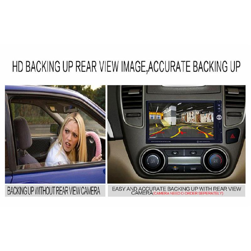 7Inch Touch Screen Car Stereo Audio Video Mp5 Player Bluetooth Gps Fm Radio