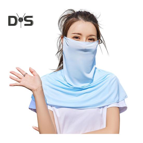 

Солнцезащитный щиток для лица Ice Silk Защита шеи Летняя защита для верховой езды Активный отдых на свежем воздухе Путешествия шейный платок