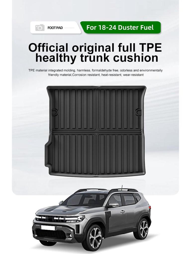 Bagagerumsmatta för 2018-2024 Dacia Duster/Renault Adventurer