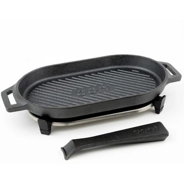 Accessoire barbecue et plancha ooni poêle à griller en fonte