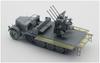 Orange Hobby WWII German Army 8t with 20mm Quadruple Early Complete Plastic 1/72 Sd.Kfz.7/1 Half-Track Anti-Aircraft Gun, Model, Edition, Model,