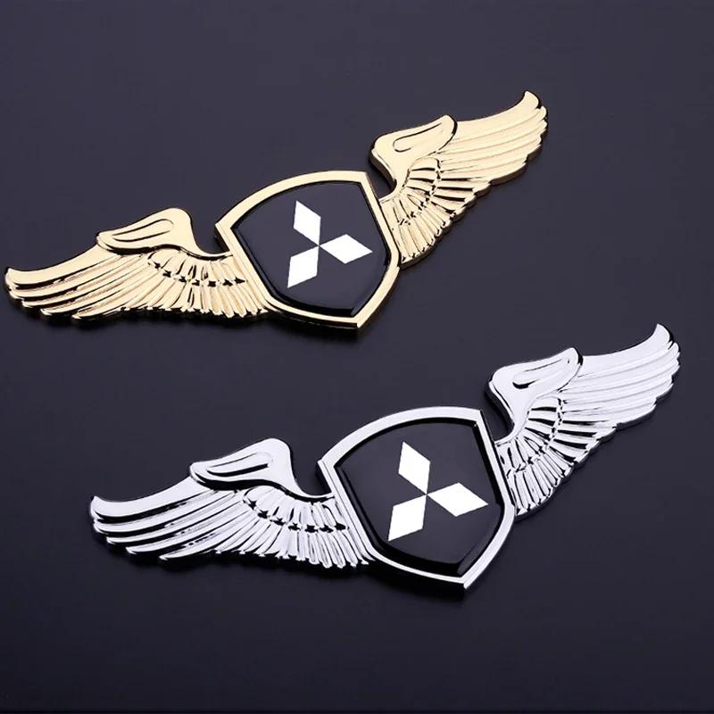 Kryt znaku na přední kapotu auta Zadní emblém na kufr Samolepka pro Mitsubishi Ralliart Lancer Ex Mirage V33 G4 OTOASX L300 Montero