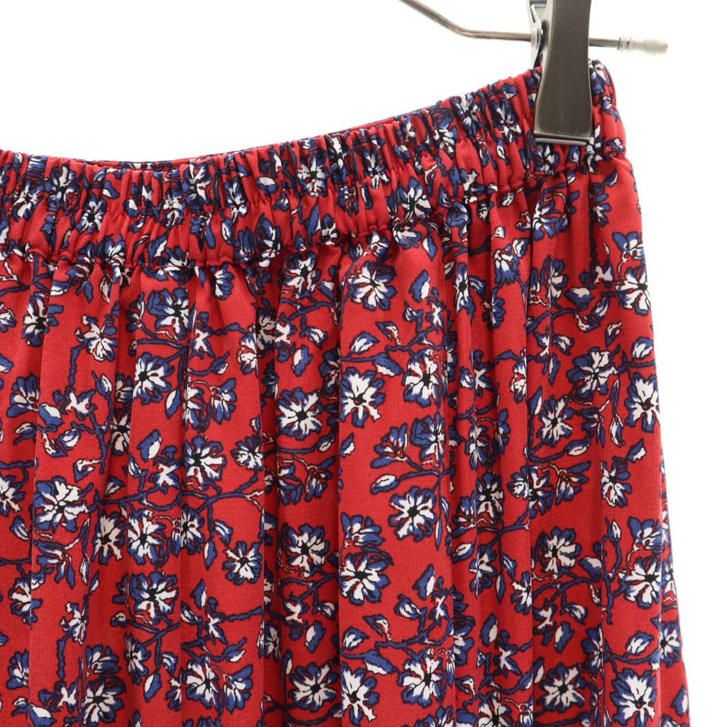 JOURNAL STANDARD Relume Floral Long Length Flare Skirt F Reddish Women Used
