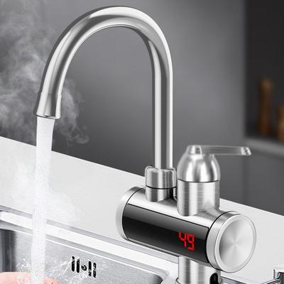 360° Rotating Instant Water Heater Faucet Digital Display Electric Hot Water Faucet  Household