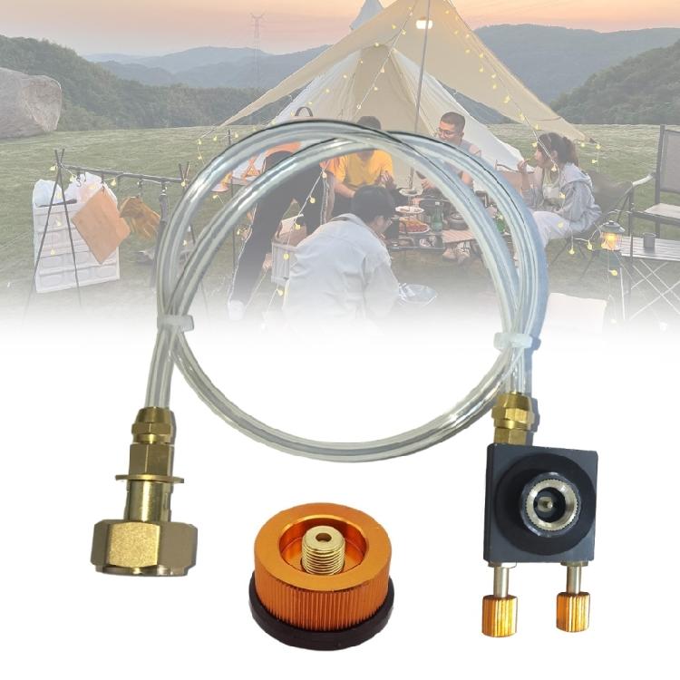 Adattatore Gas per Alpinismo Adattatore Versatile per Bombole di Gas Attrezzatura da Campeggio per Campeggio e Picnic