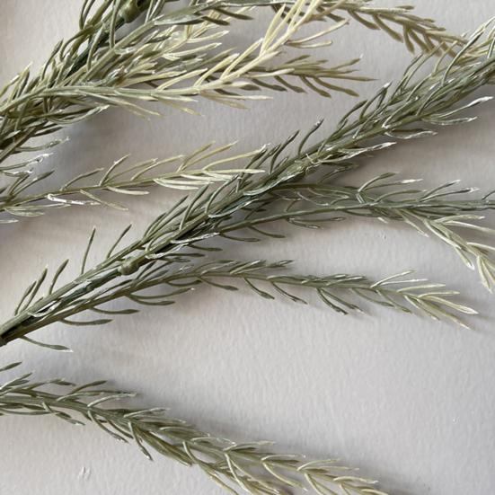 1Pc Artificial Long Branch Three-Pronged Staghorn Grass Centerpiece Home Decor