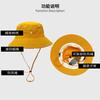 Bright Sun Hat Outdoor Summer Sun Protection UV Protection Sun Hat Bucket Hat Sun Hat Hot