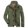 Autumn New Men's Jacket Jacket Stand-up Collar Medium and Long Jacket Casual Coat Men
