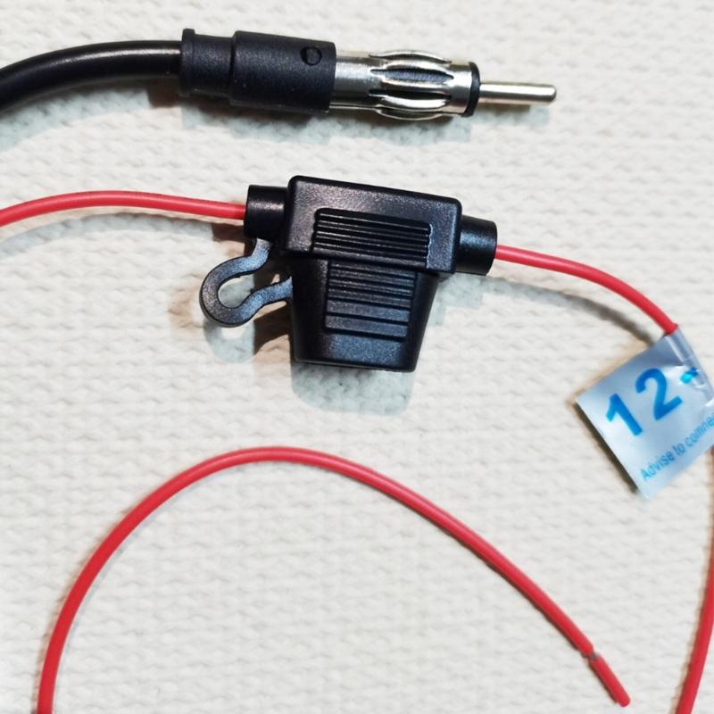 Car Stereo FM Radio Signal Antenna Aerial Signal Amp Signal Amplifier Auto Boat Vehicle Antenna Signal Booster