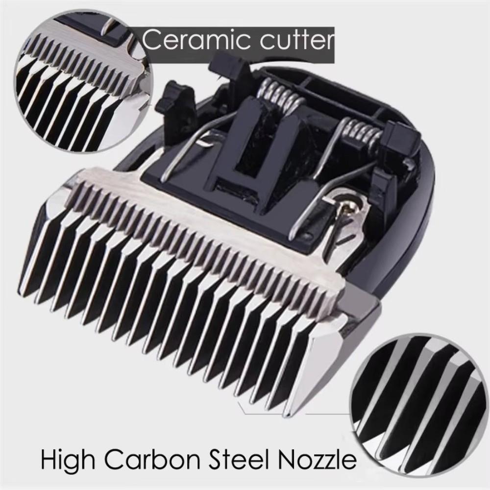 Ceramic Pet Hair Clipper Head Detachable Replacement Head Hair Grooming Trimmer Head Pet Grooming