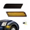 Front Bumper LED Side Marker Light Amber Lamp For 2010-2013 Ford Transit Connect