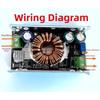 DC DC Step Down Converter Module Adjustable Voltage 10V 90V Input to 1.5V 60V Output with Reverse Polarity Protection