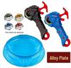 Free Shipping Dual Alloy Burst Gyro Toy - Magic Light Pull String Battle Gyro