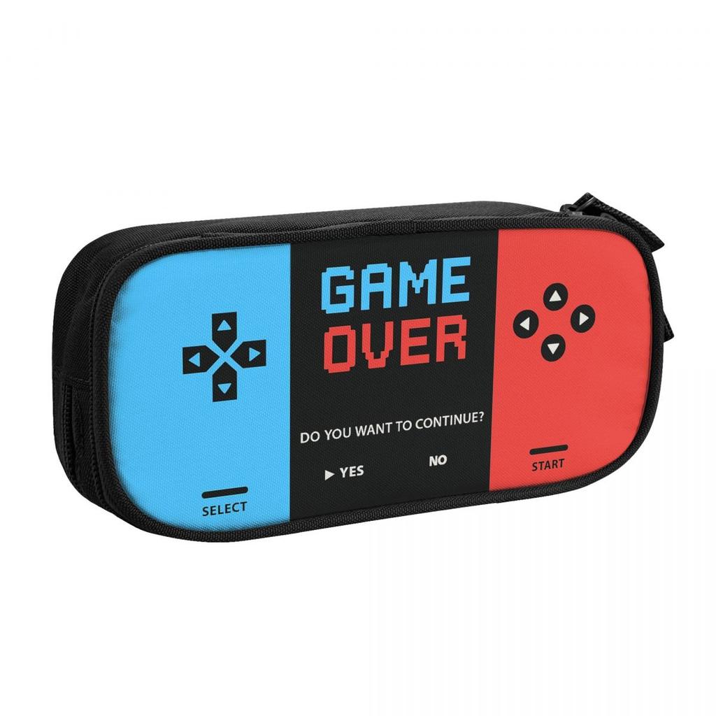 Video Game Gaming Controller Pencil Case New Pen Box Bags Kids Big Capacity Office Gifts Pencil Pouch