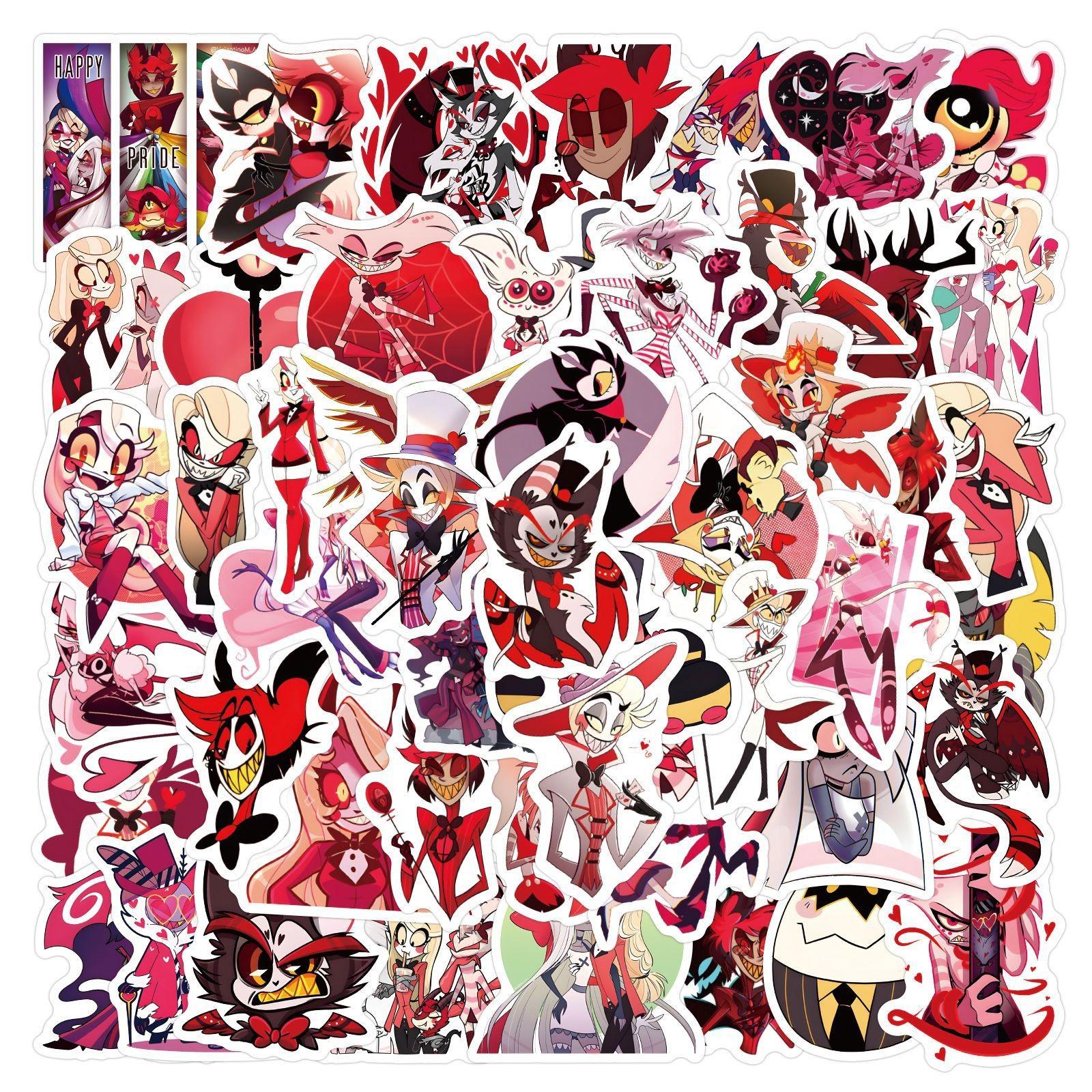 60 шт. Наклейки на чемодан, скутер, компьютер, планшет, мультяшное украшение