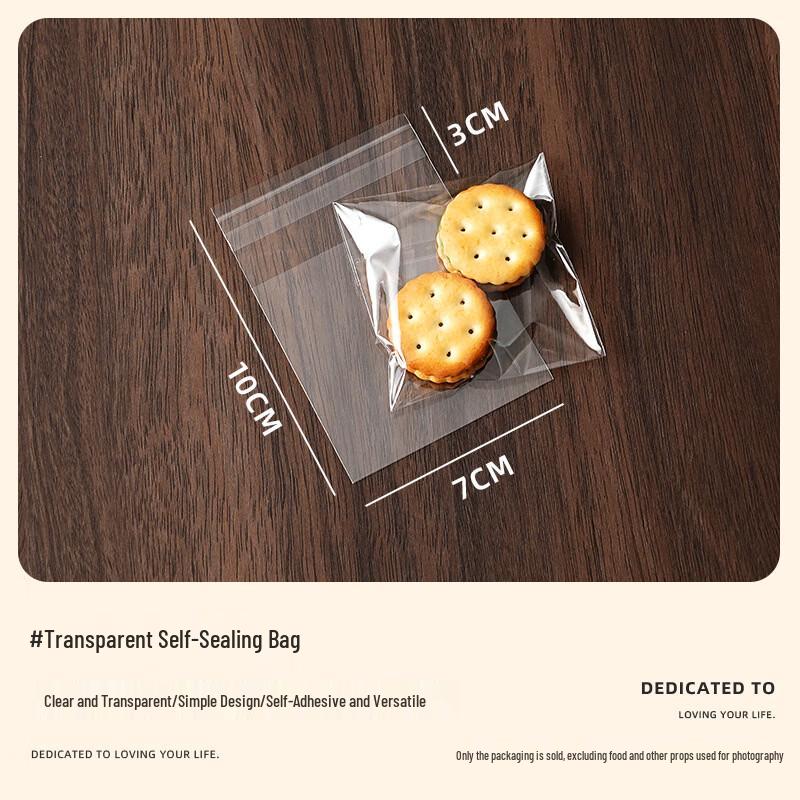 

Shisekou Transparent Self-Sealing Food Packaging Bags