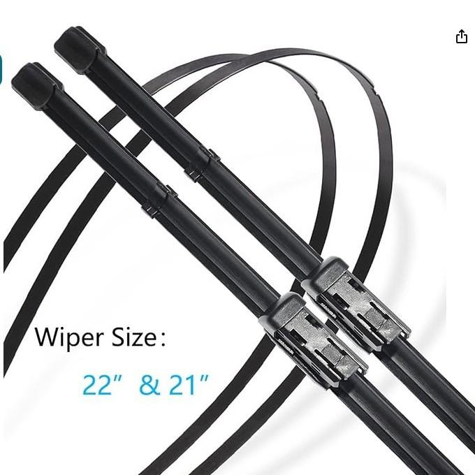 

For Porsche Boxster Cayman 981 981C 2012-2016 Front wiper blades 22 + 21 981 981C 2012-2016 22 inch + 21 inch