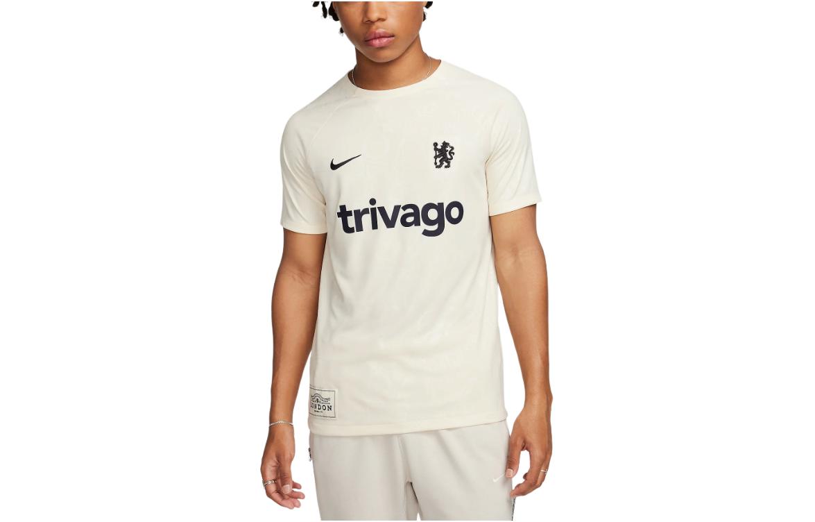 Мужские белые футболки Nike с круглым вырезом, средняя посадка, FN4127-121 L