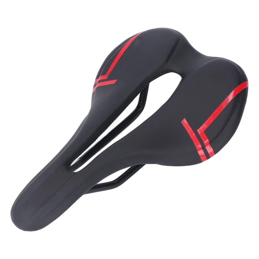 Mountain Bike Saddle Cushion Microfib  PU Lth  Hollow Brthable for Road Riding