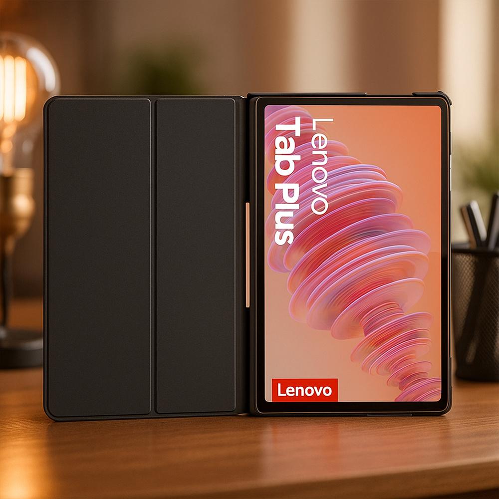 Etui Smart Magnetyczne Do Lenovo Tab Plus TB351FU (Granatowe)
