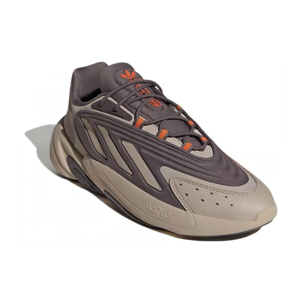 Adidas Ozelia Charcoal Wonder Beige Unisex Sneakers Grey Orange IF8670