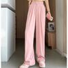 Women High Waist Slimming Straight Leg Suit Pants For Spring Autumn Commuter Wear
