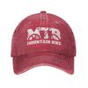 Mountain Bike Vintage MTB Summer Autumn Cap For Unisex Women Ponytail Baseball Cap Hip Hop Hats Denim Outdoor Casquette