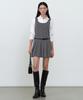 Musinsa Standard Woman Women'S Pleated Mini Dress [Melange Gray]