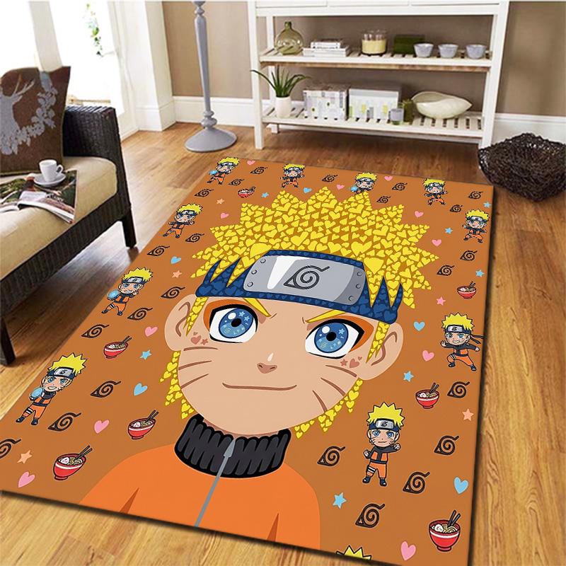 Naruto Generations Carpet Rug For Living Room Bedroom Home Sofa Decoration,kids Play Nonslip Floor Mat