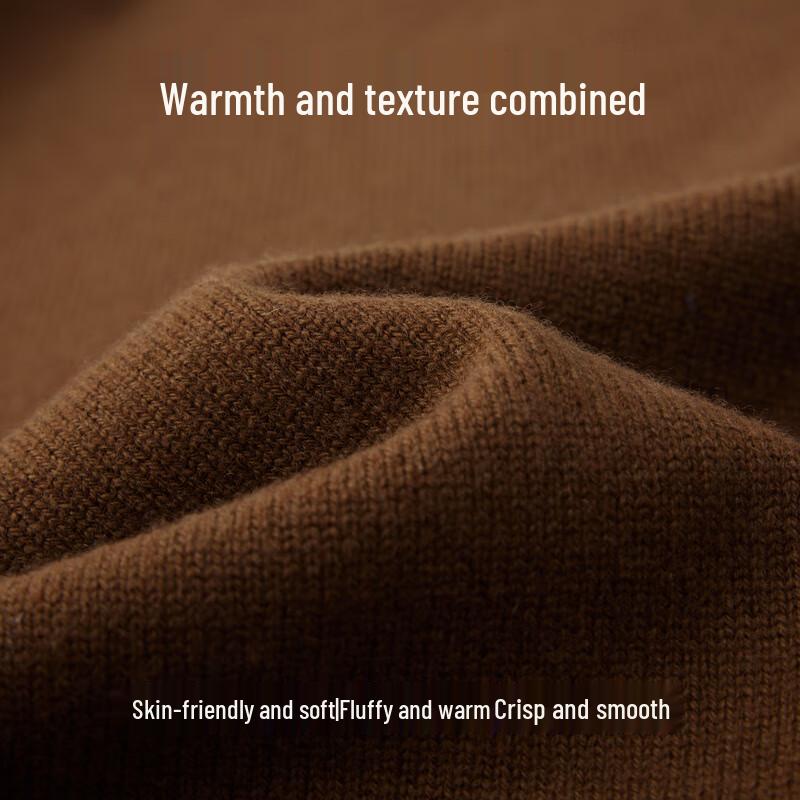 EMZ Erdos Men's Cashmere Blend V-Neck Cardigan