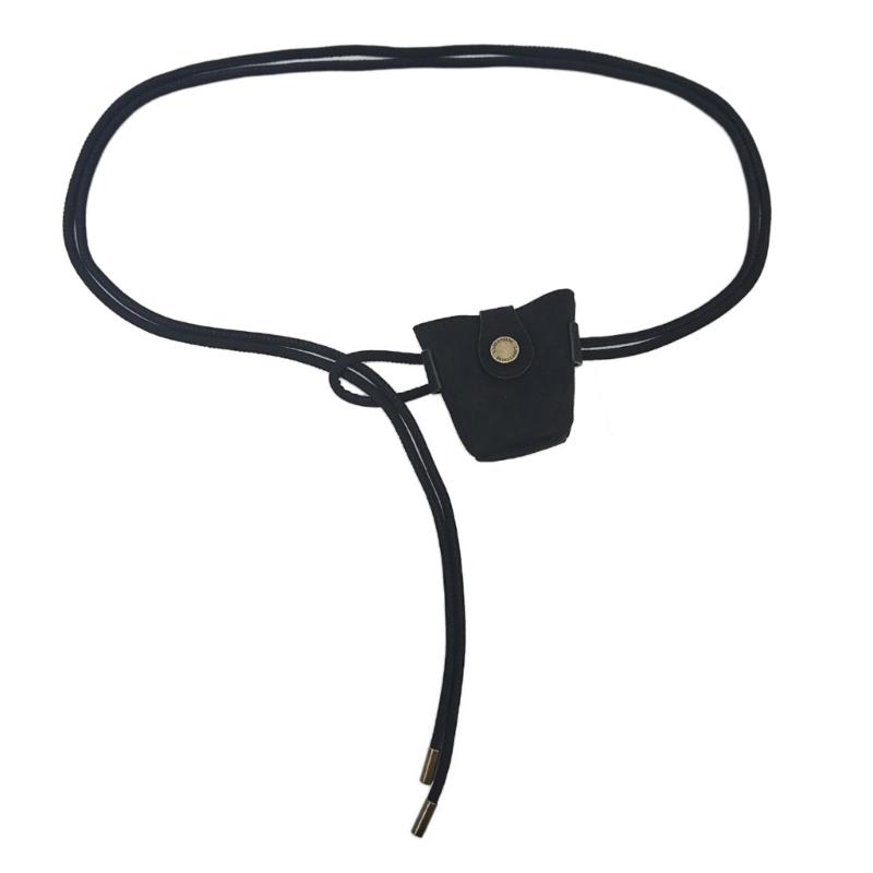 

Thin Lightweight Suedes Belt with Secure Pin Closure for Women and Girls Comfortable Waist Belt Adjustable Strap чорний