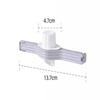 3Pcs Food Sealing Bag Clips BPA Free Screw Cap Snack Preservation Clips for Home Kitchen Picnic Food Storage