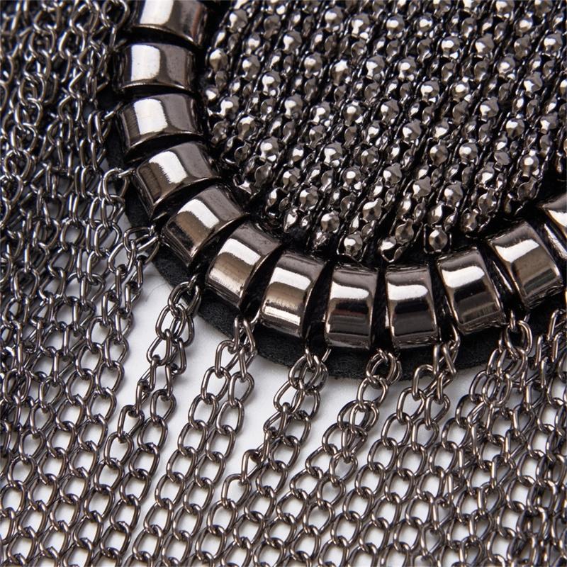 Tassels Shoulder Epaulet Tassels Epaulet Elegant Pin Tassels Chain Epaulette Shoulder Accessories for Man Woman