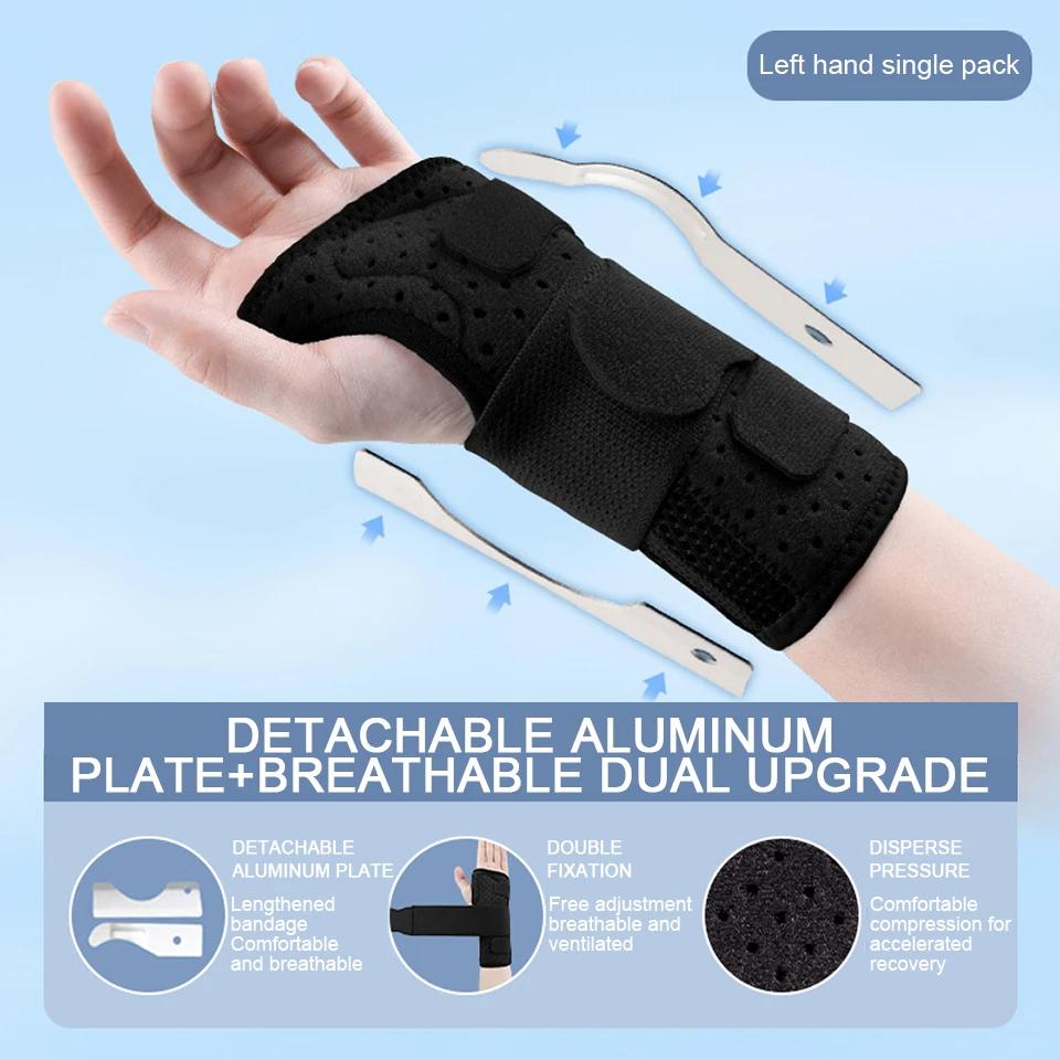 Atmungsaktive Handgelenkstütze, professionelle Schiene, Handgelenkstütze, Schutzband, Arthritis, Karpaltunnel, Handverstauchung, Tendinitis, Armband