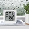 Multifunction ElectronicTemperature Large LCD Screen Humidity Table Clock Automatic Monitoring Desk Clock